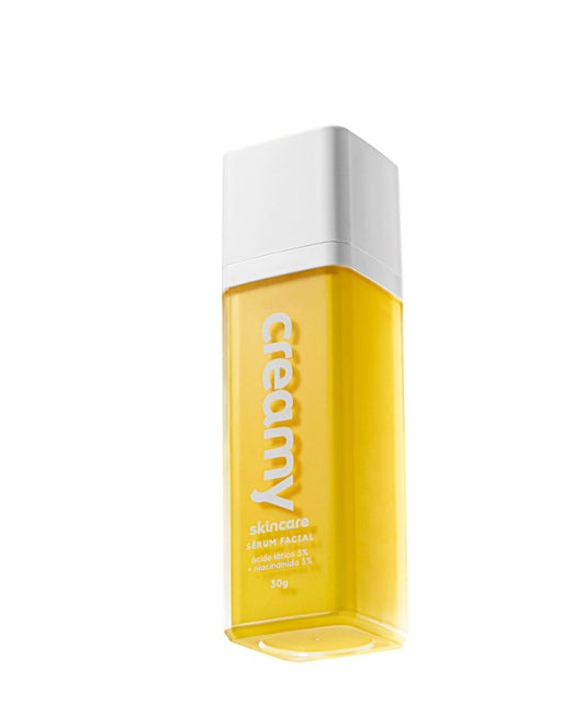 SÉRUM RENOVADOR HIDRATANTE
ÁCIDO LÁTICO
ÁCIDO LÁTICO 5% + NIACINAMIDA + ALFA-BISABOLOL