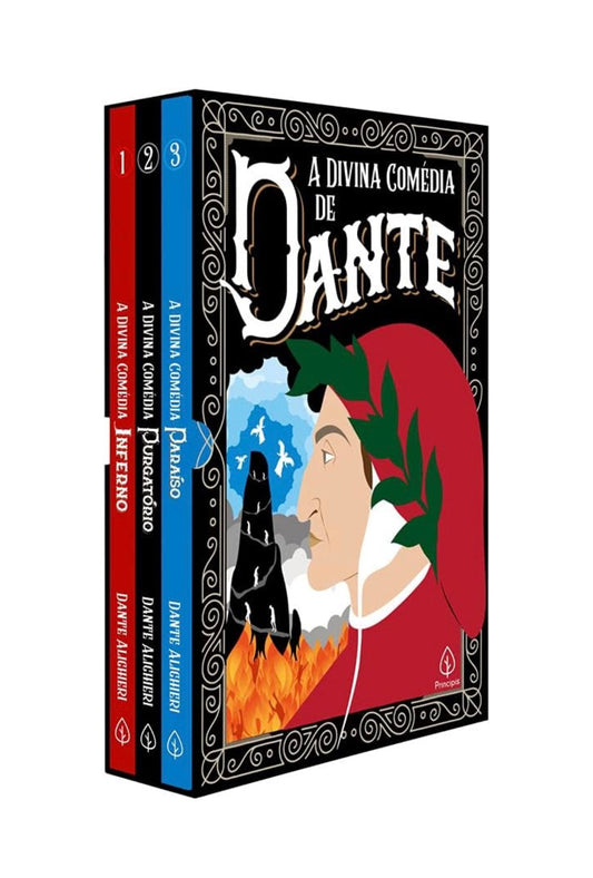 A divina comédia de Dante - Box com 3 livros - Dante Alighieri