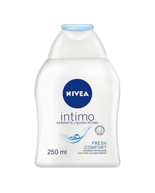 NIVEA Sabonete Líquido Intimo Fresh Comfort -
Sensação de conforto, limpeza, proteção e bem estar, com aloe vera - 250ml