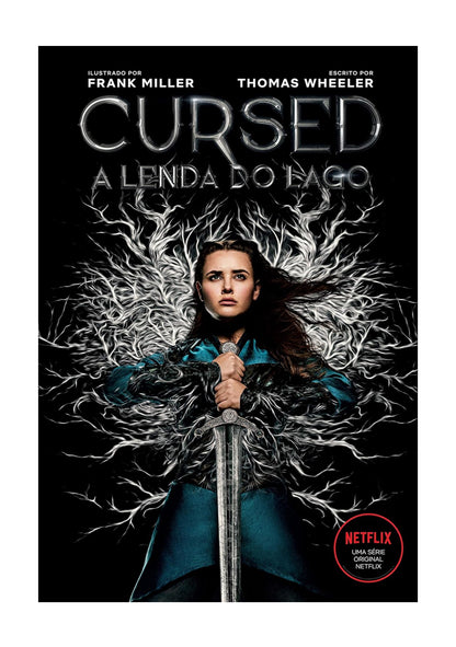Cursed – A lenda do lago: Sobrecapa da série Netflix