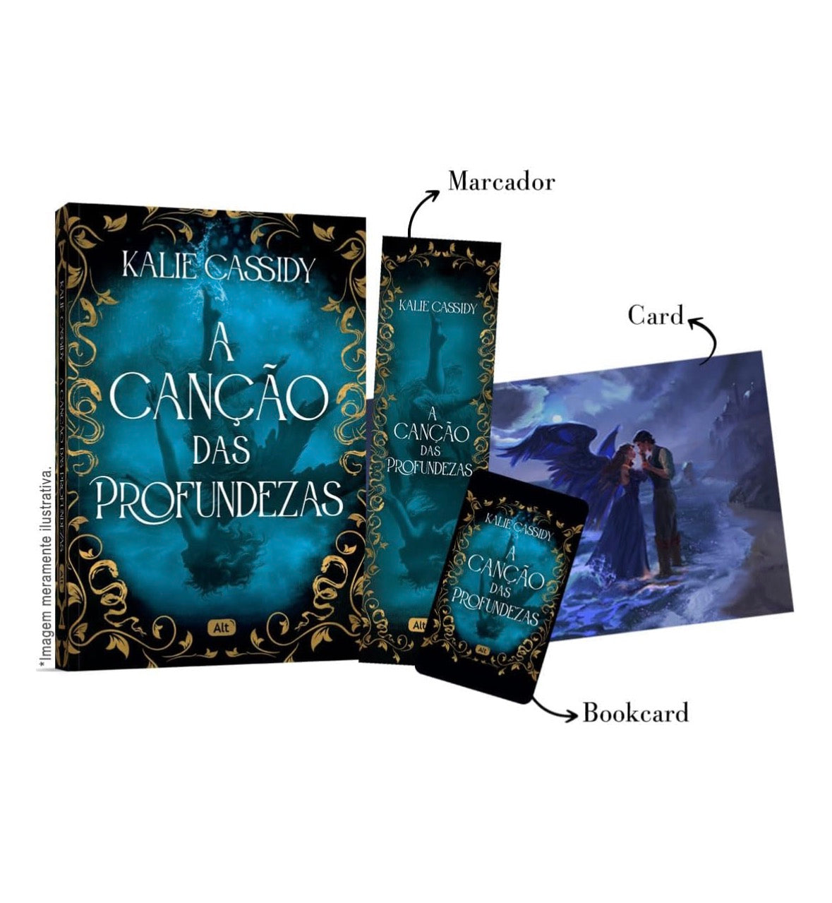 A canção das profundezas + Brindes - Kalie Cassidy