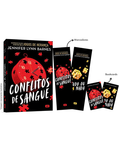 Conflitos de sangue + Brindes - Jennifer Lynn Barnes