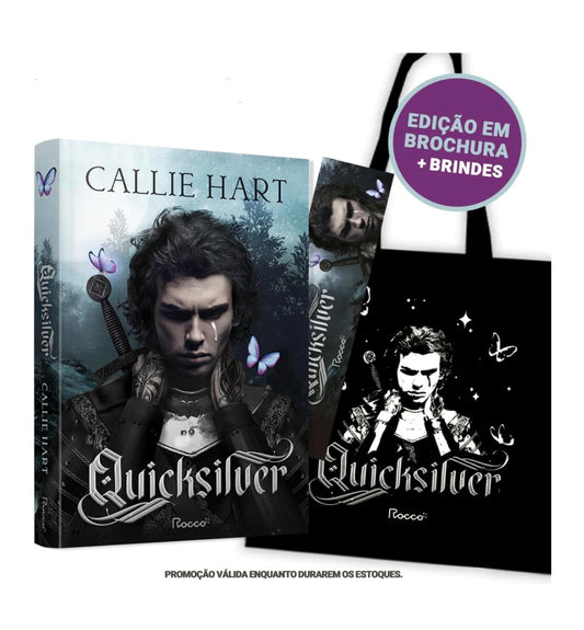 Quicksilver: acompanha bolsa e marcador exclusivos - Callie Hart