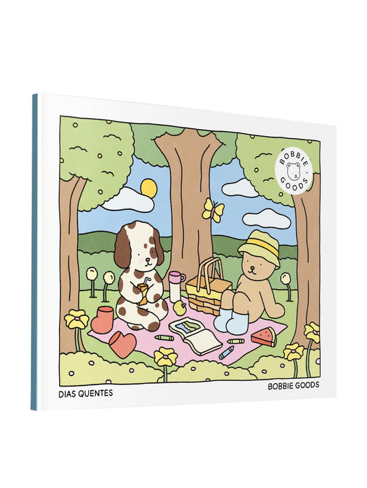 Dias quentes (Spring Summer) – Livro de colorir oficial Bobbie Goods
