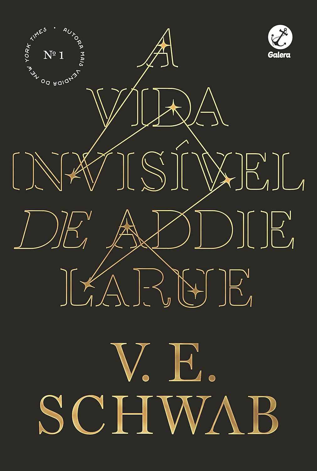 A vida invisível de Addie LaRue - Capa comum