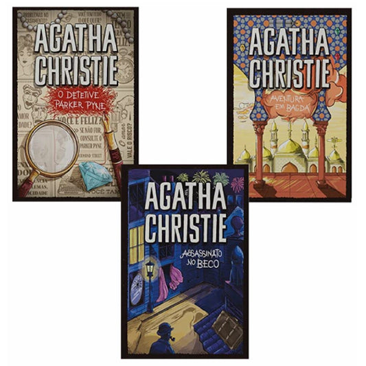 Coleção Agatha Christie (Assassinato no beco - Aventura em Bagdá - O detetive Parker Pine)