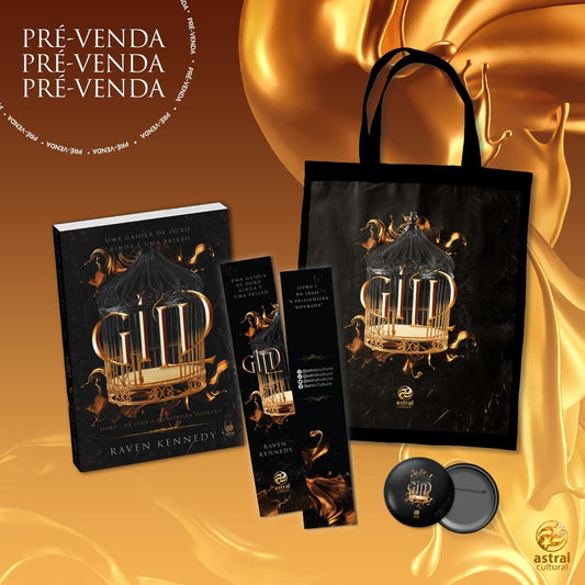 Gild - Fantasia sensação no TikTok: 1: Livro 1 da Série A Prisioneira dourada -  Kennedy Raven - Versão com brindes da pré-venda