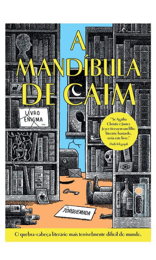 A mandíbula de Caim (edição com páginas destacáveis) -  Edward Powys Mathers e Torquemada - Capa comum