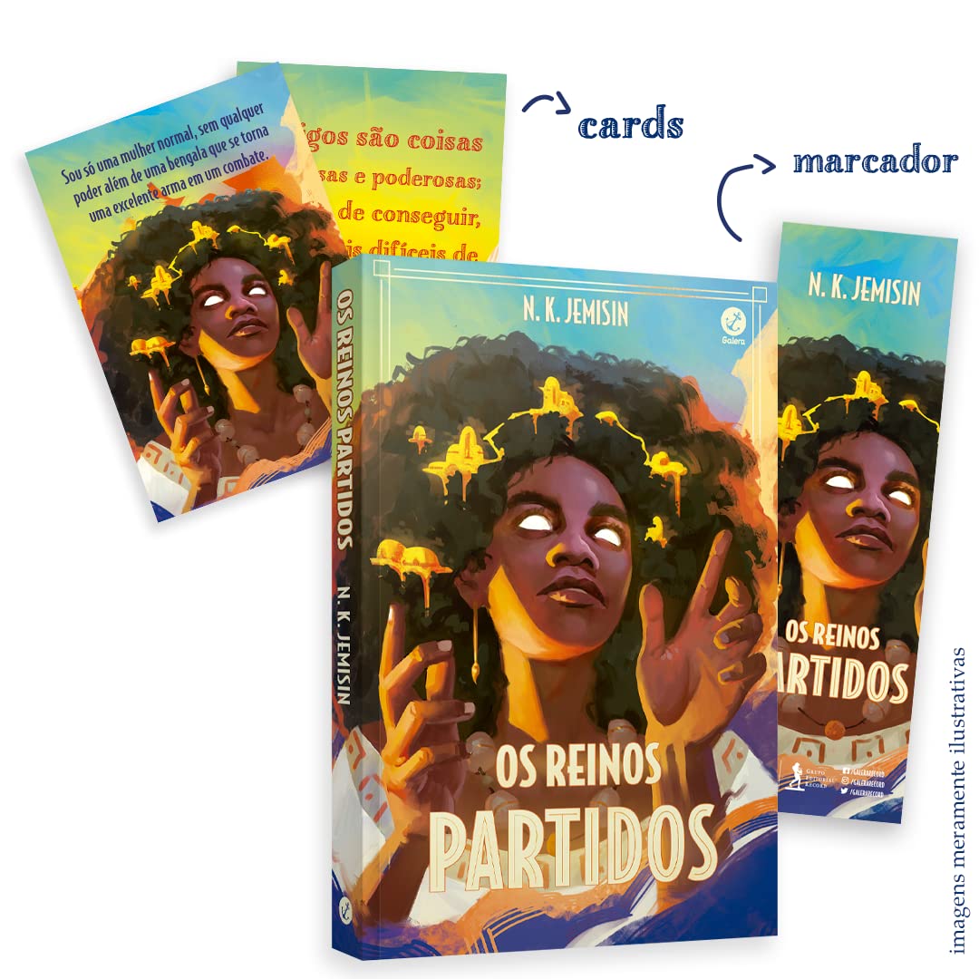 Os Reinos Partidos (Vol. 2 Trilogia Legado) – Acompanha Marcador e Cards