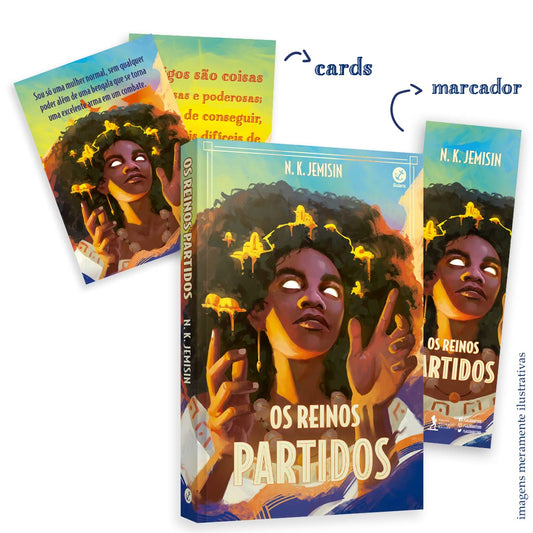 Os Reinos Partidos (Vol. 2 Trilogia Legado) – Acompanha Marcador e Cards